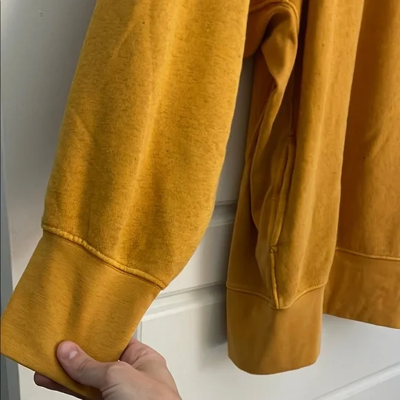 Free People Movement Women's Mustard Sweatshirt - Picture 7 of 7